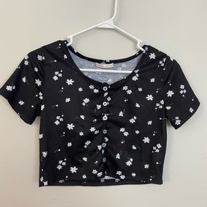 Plain crop top